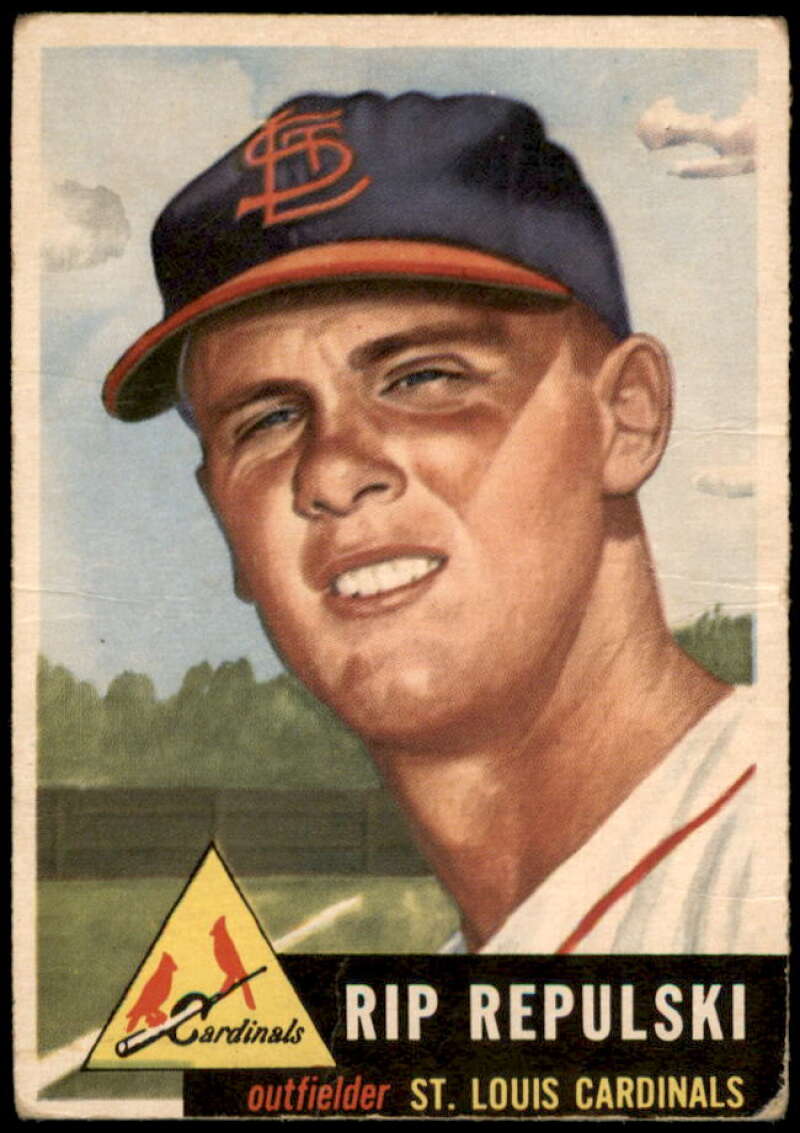Rip Repulski Card 1953 Topps #172 Image 1