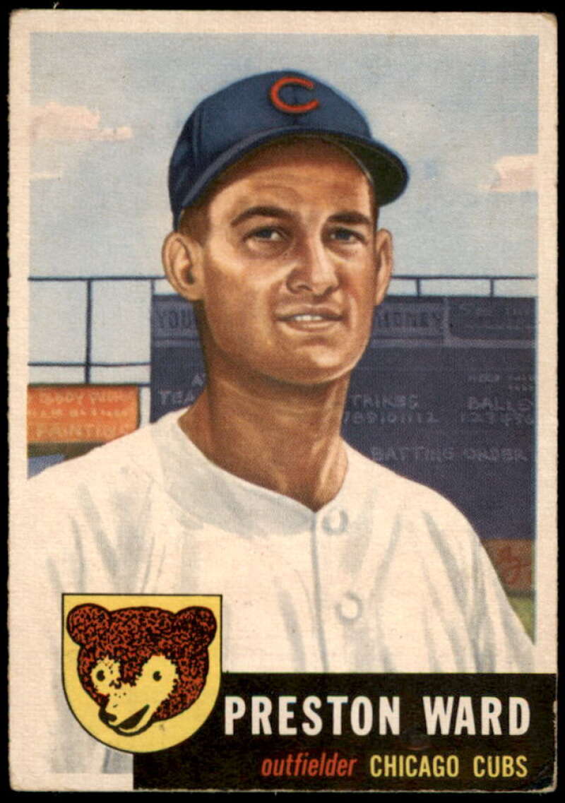 Preston Ward Card 1953 Topps #173 Image 1