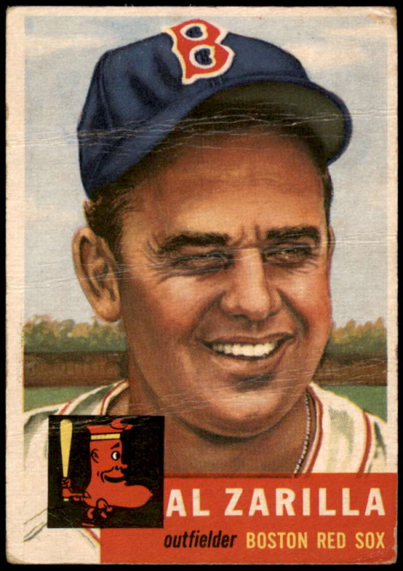 Al Zarilla Card 1953 Topps #181 Image 1