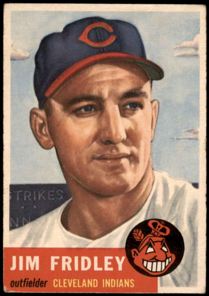 Jim Fridley Card 1953 Topps #187 Image 1