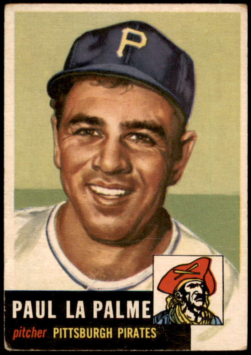 Paul LaPalme Card 1953 Topps #201 Image 1