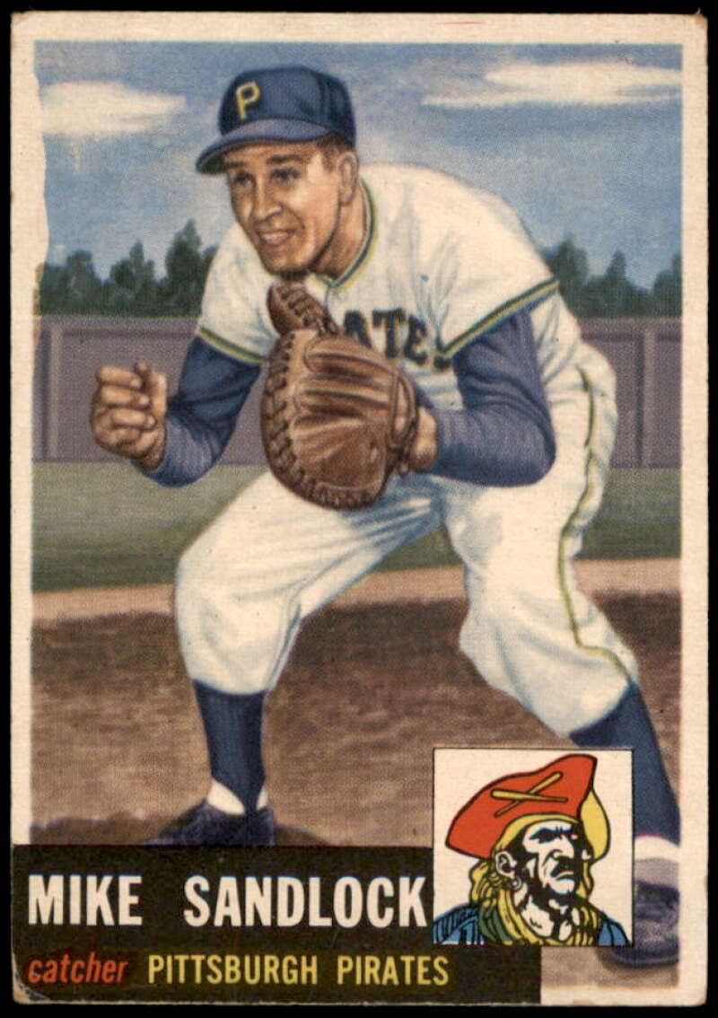 Mike Sandlock Rookie Card 1953 Topps #247 Image 1