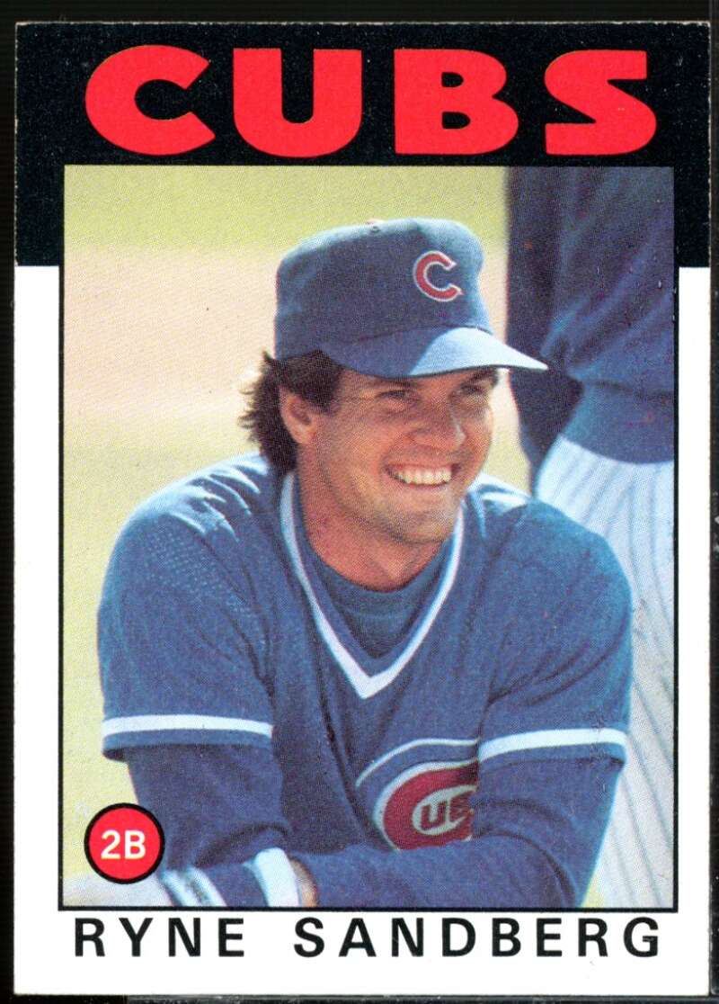 Ryne Sandberg Card 1986 Topps #690  Image 1