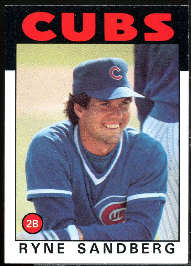 Ryne Sandberg Card 1986 Topps #690  Image 1