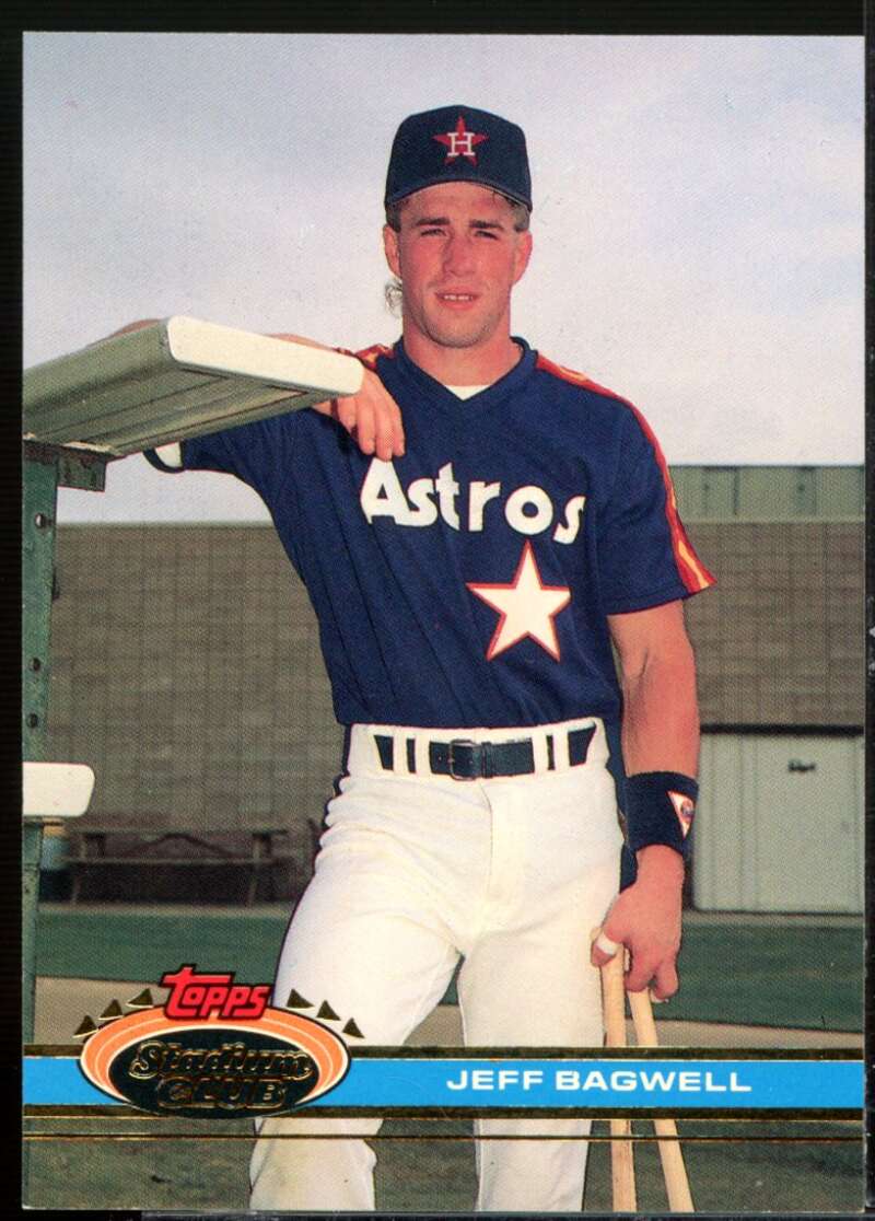 Jeff Bagwell Rookie Card 1991 Stadium Club #388  Image 1