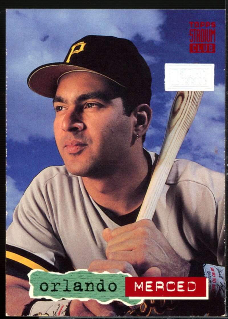Orlando Merced Card 1994 Stadium Club First Day Issue #277  Image 1