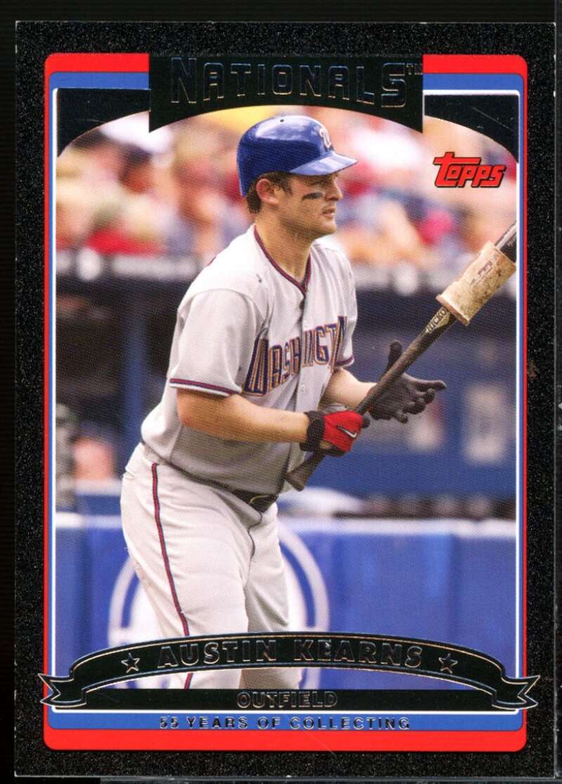 Austin Kearns Card 2006 Topps Update Black #UH1  Image 1