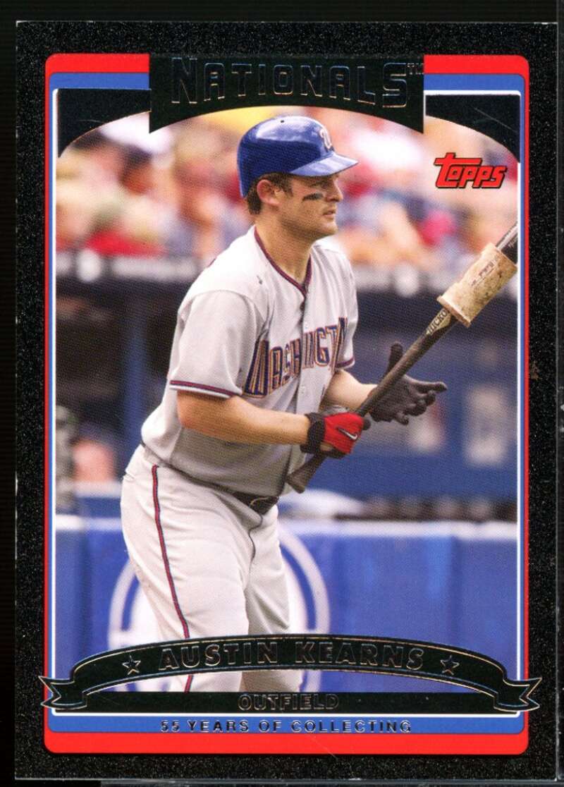Austin Kearns Card 2006 Topps Update Black #UH1  Image 1