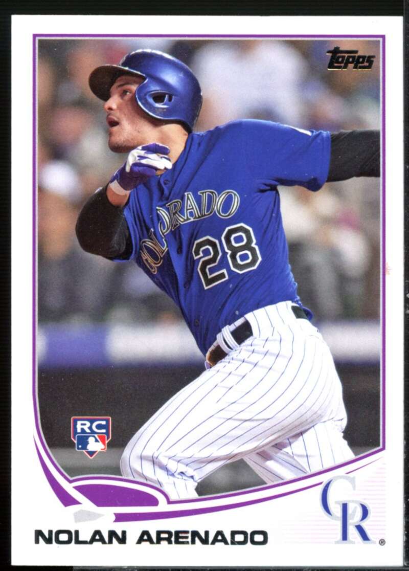 Nolan Arenado Rookie Card 2013 Topps Update #US259  Image 1