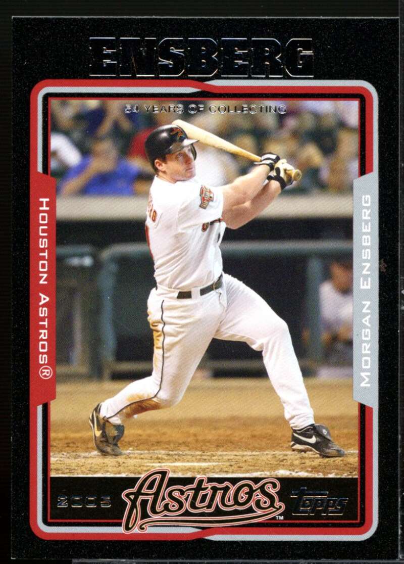 Morgan Ensberg Card 2005 Topps Black #540  Image 1