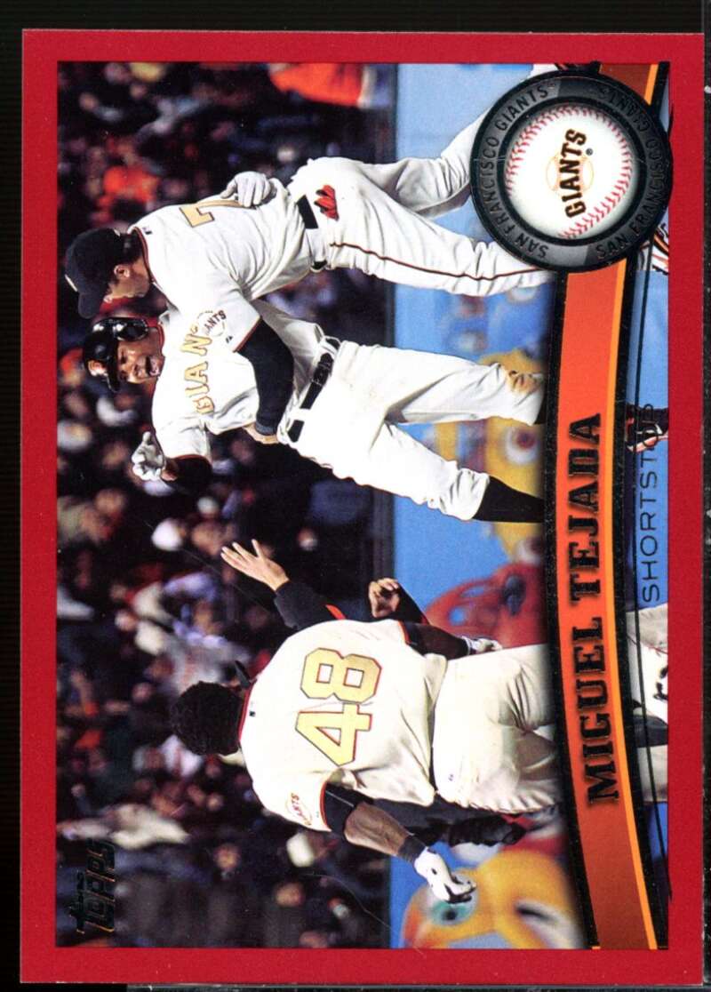 Miguel Tejada Card 2011 Topps Update Target Red #US232  Image 1
