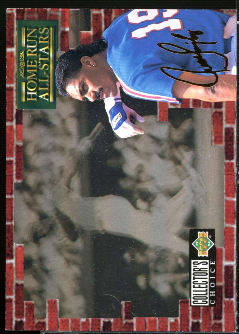Juan Gonzalez Card 1994 Collector's Choice Home Run All-Stars #HA1  Image 1