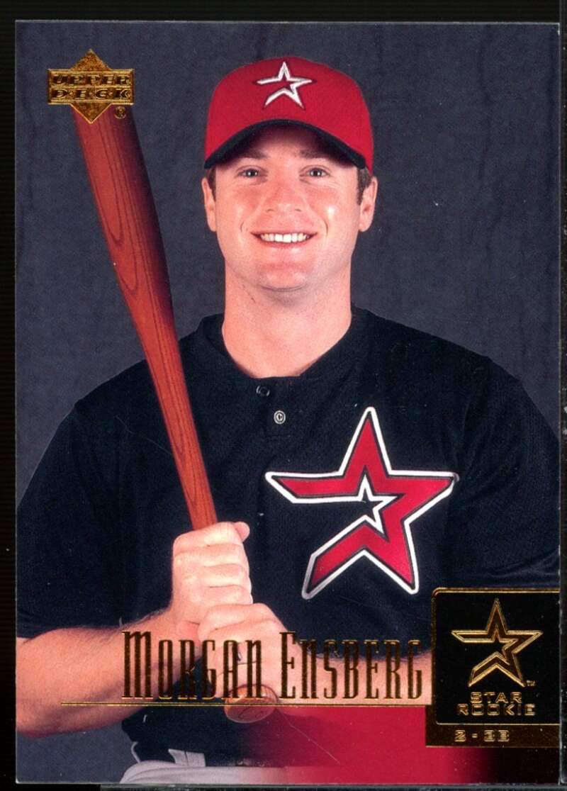 Morgan Ensberg SR Rookie Card 2001 Upper Deck #296  Image 1