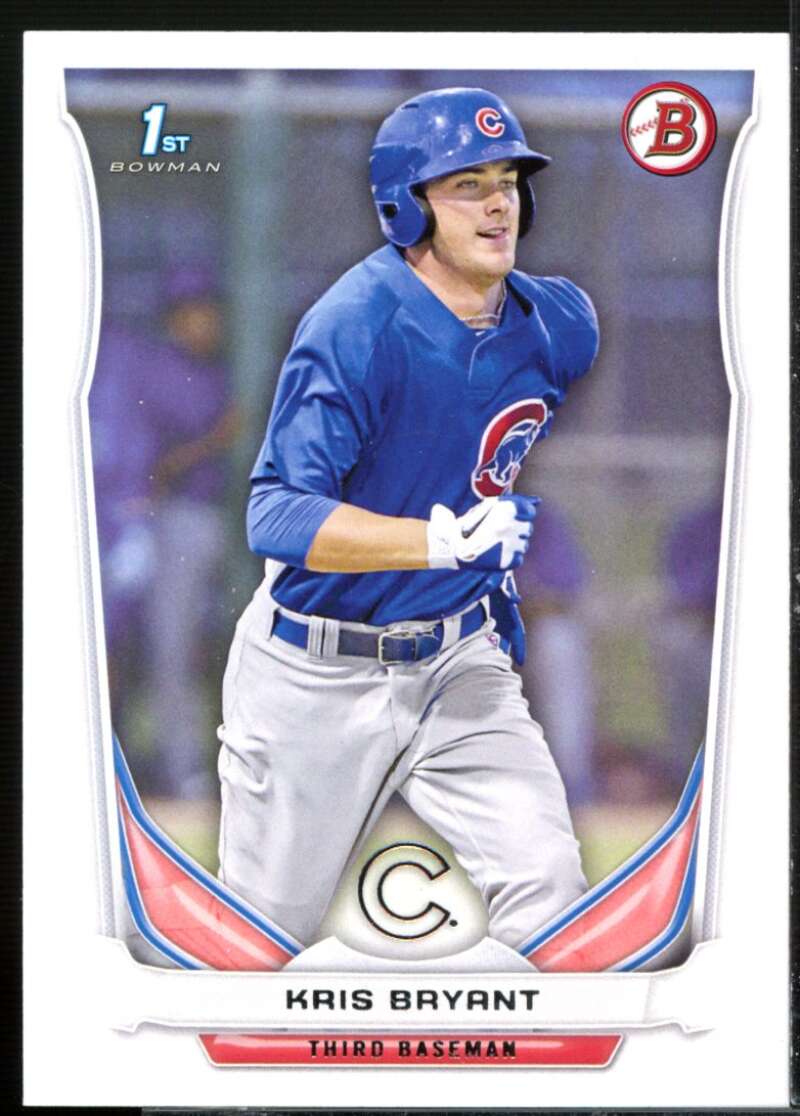 Kris Bryant Rookie Card 2014 Bowman Prospects #BP25  Image 1