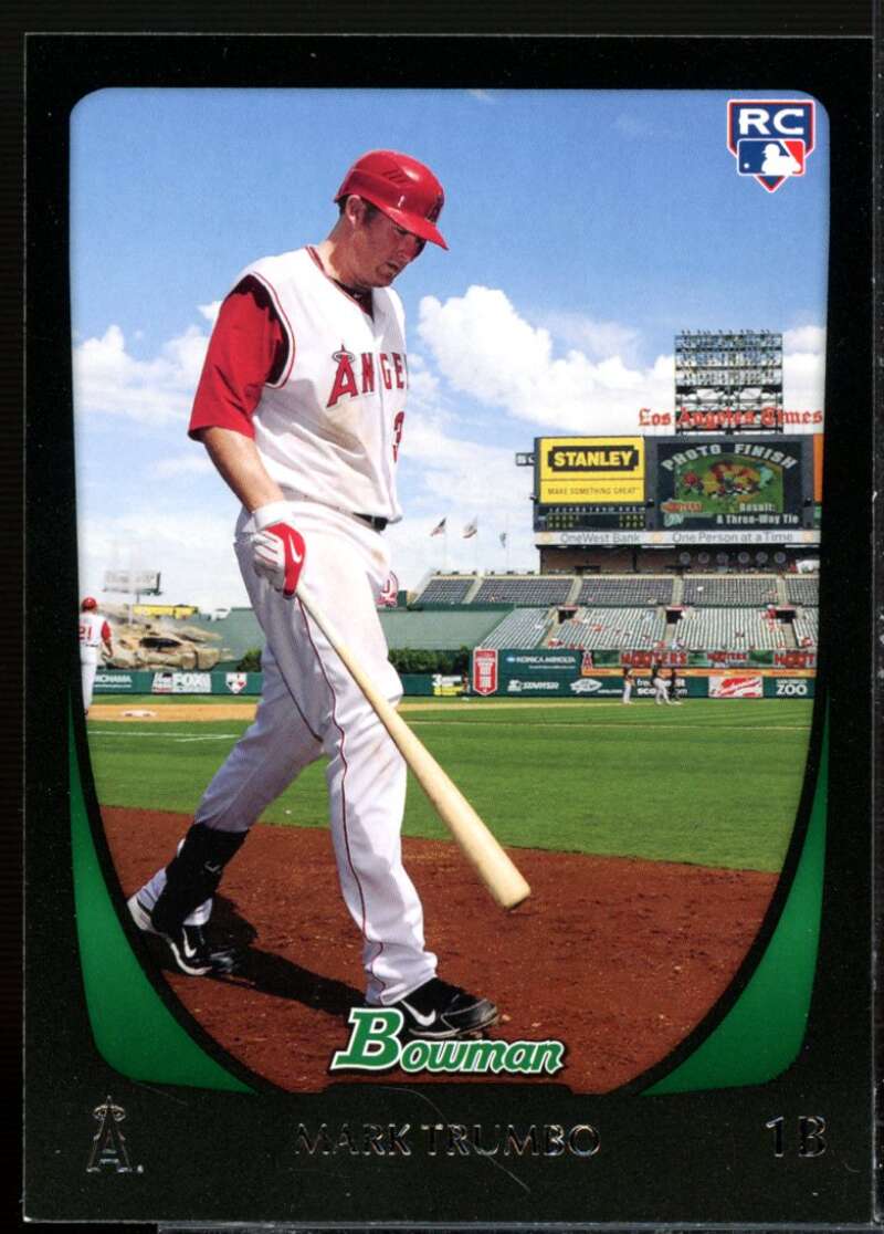 Mark Trumbo Rookie Card 2011 Bowman #193  Image 1