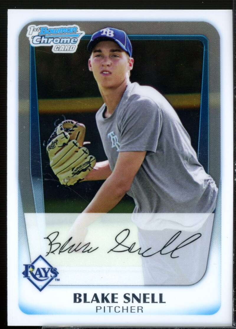 Blake Snell Rookie Card 2011 Bowman Chrome Draft Prospects #BDPP52  Image 1
