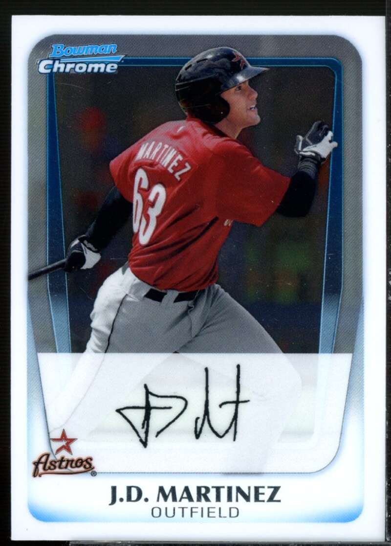 J.D. Martinez Rookie Card 2011 Bowman Chrome Prospects #BCP92  Image 1