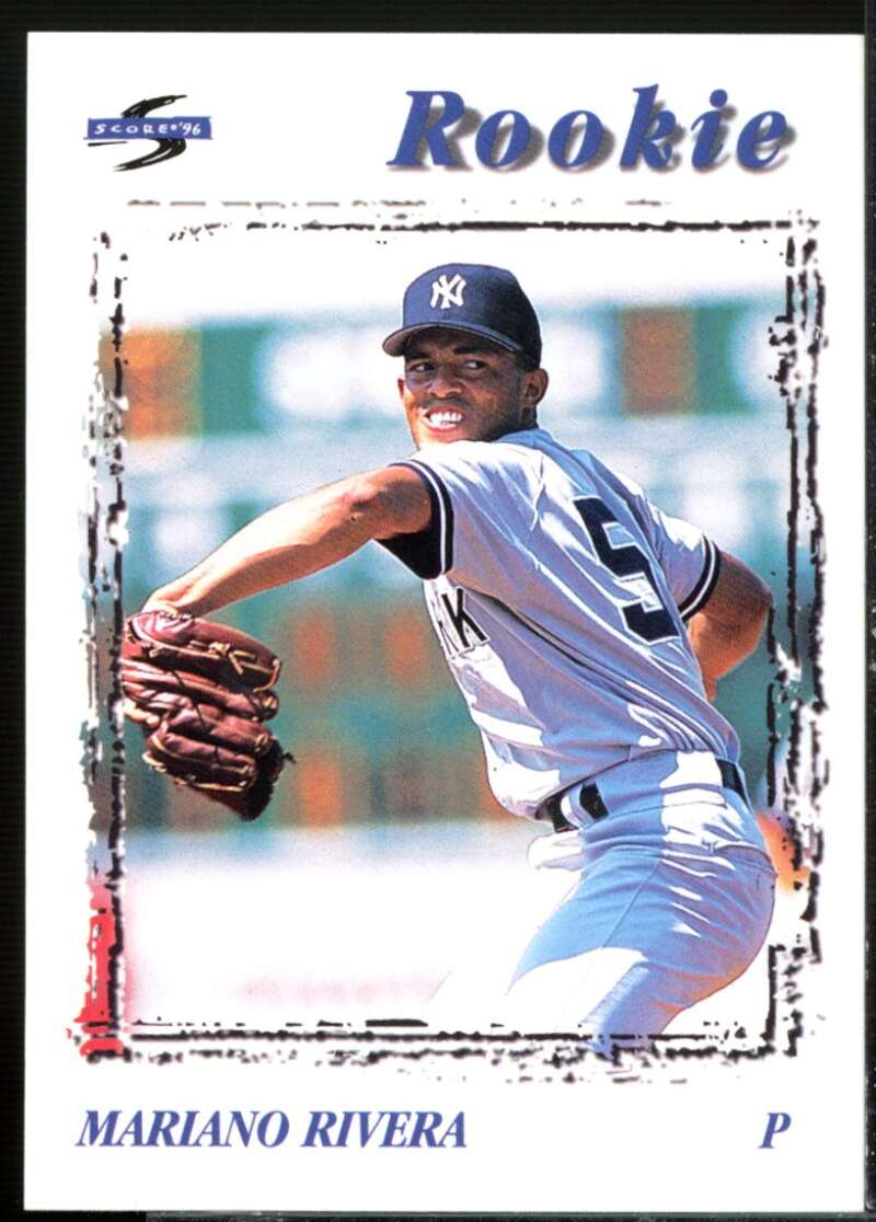 Mariano Rivera Rookie Card 1996 Score #225  Image 1