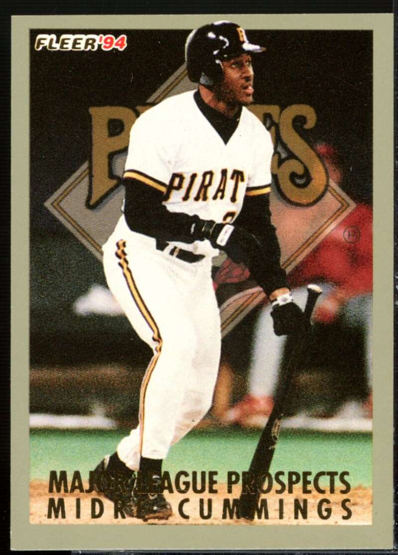 Midre Cummings Rookie Card 1994 Fleer Major League Prospects #8  Image 1