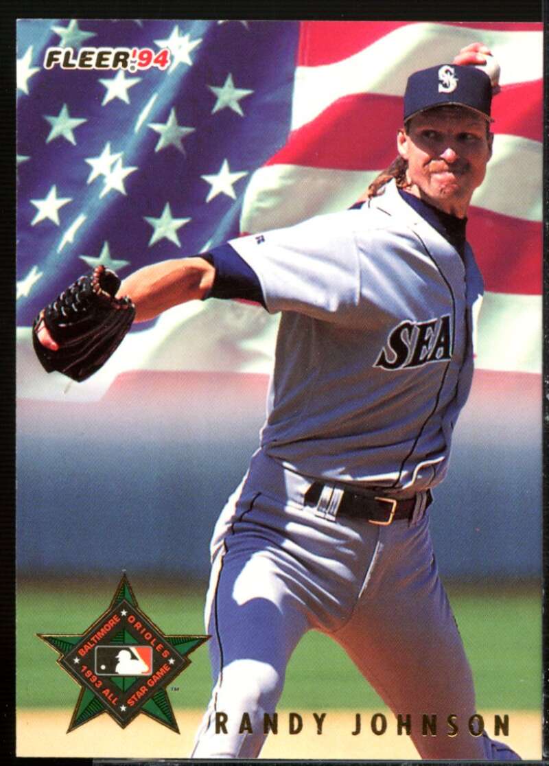 Randy Johnson Card 1994 Fleer All-Stars #12  Image 1