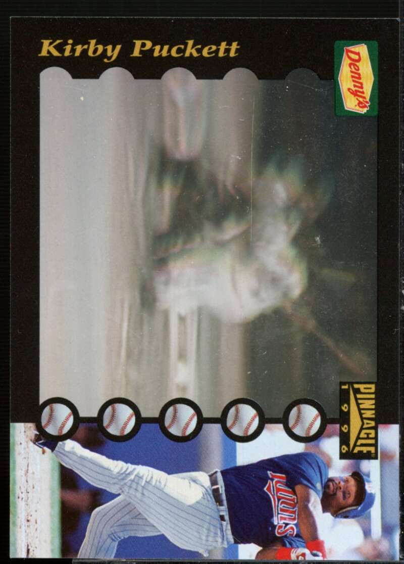 Kirby Puckett Card 1996 Denny's Holograms #11  Image 1