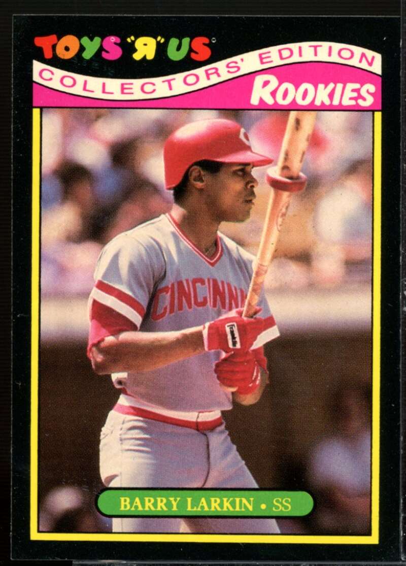 Barry Larkin Rookie Card 1987 Toys R Us Rookies #18  Image 1