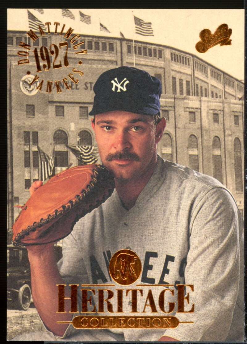 Don Mattingly Card 1994 Studio Heritage #4  Image 1