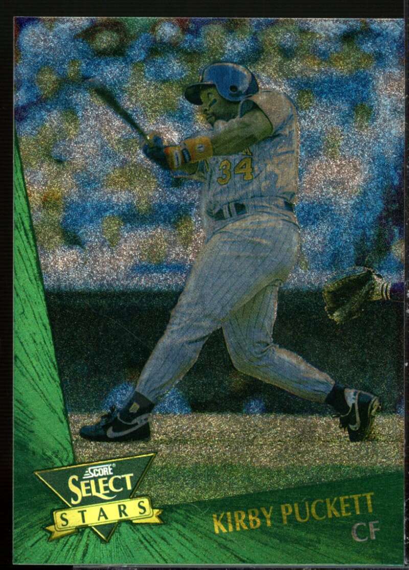 Kirby Puckett Card 1993 Select Chase Stars #18  Image 1