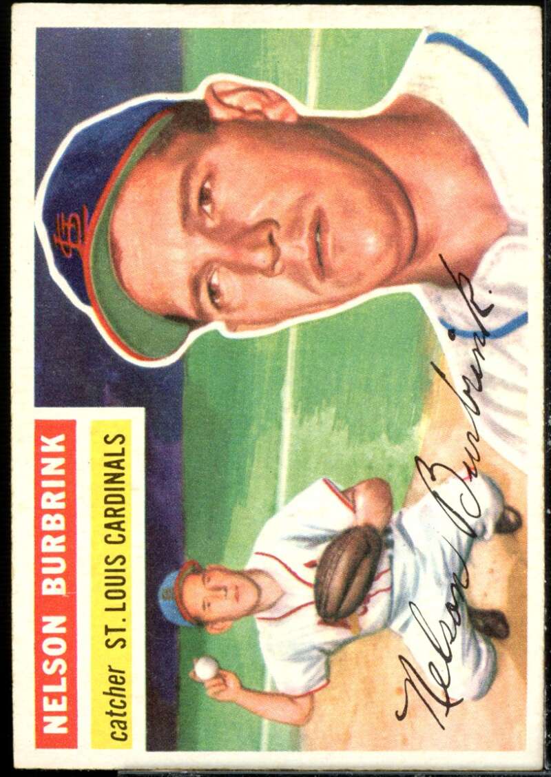 Nelson Burbrink Rookie Card 1956 Topps #27  Image 1