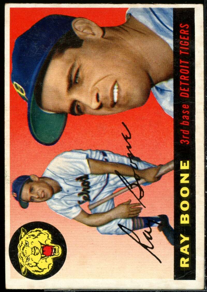 Ray Boone Card 1955 Topps #65  Image 1