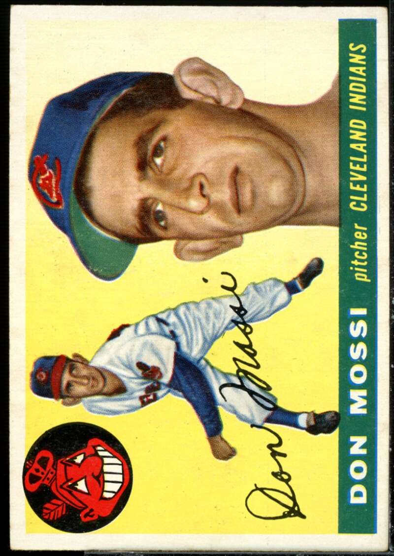 Don Mossi Rookie Card 1955 Topps #85  Image 1