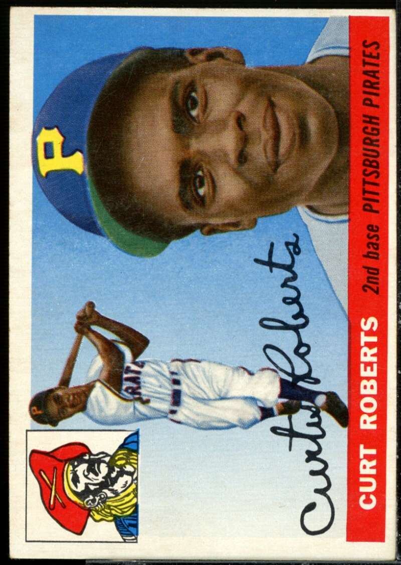 Curt Roberts Card 1955 Topps #107  Image 1