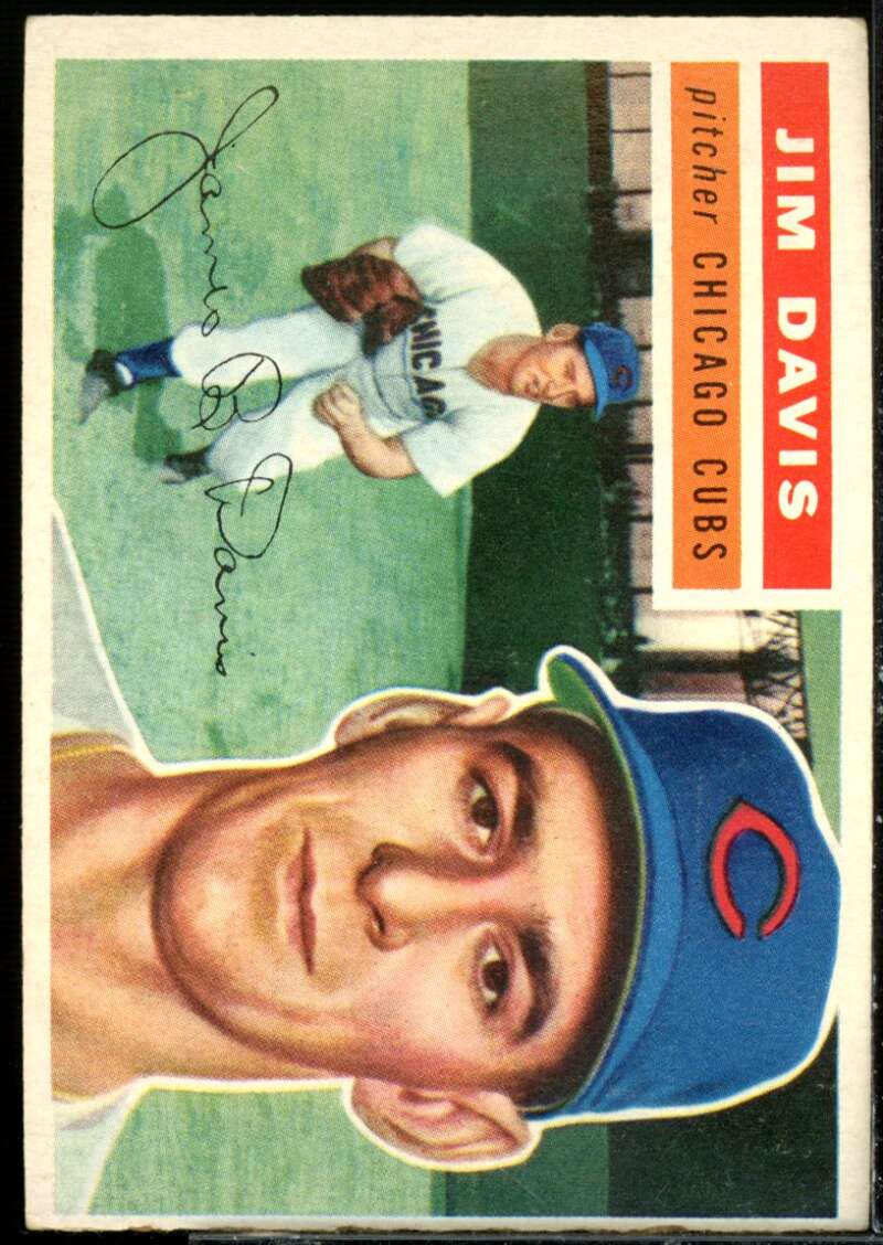 Jim Davis Card 1956 Topps #102  Image 1