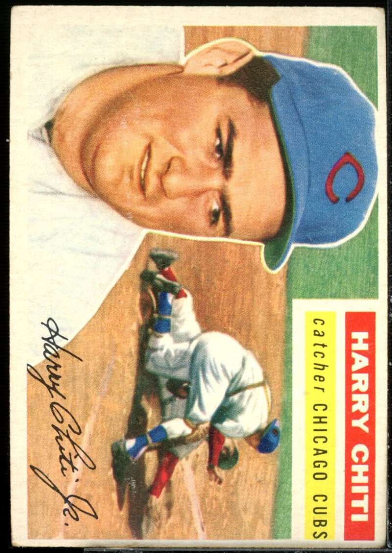 Harry Chiti Card 1956 Topps #179  Image 1