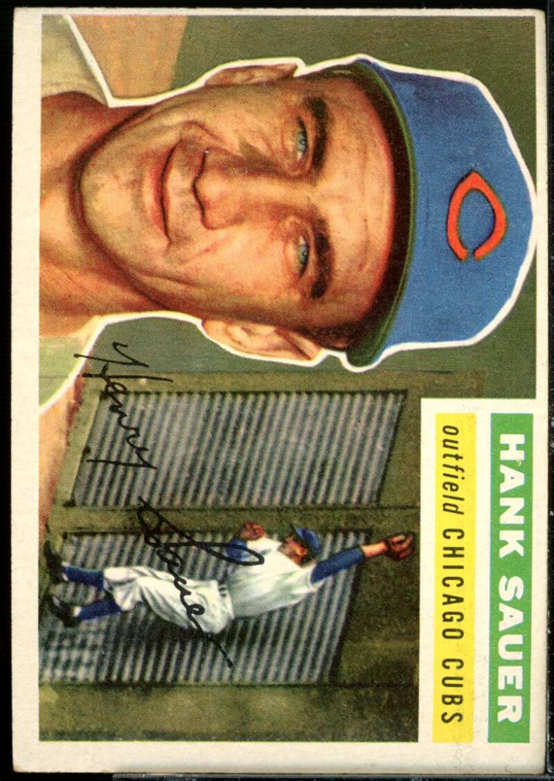Hank Sauer Card 1956 Topps #41  Image 1