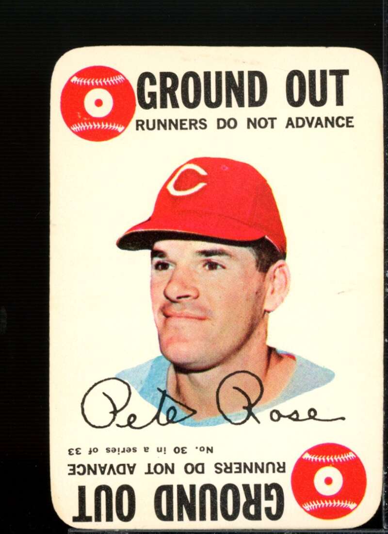 Pete Rose Card 1968 Topps Game #30  Image 1