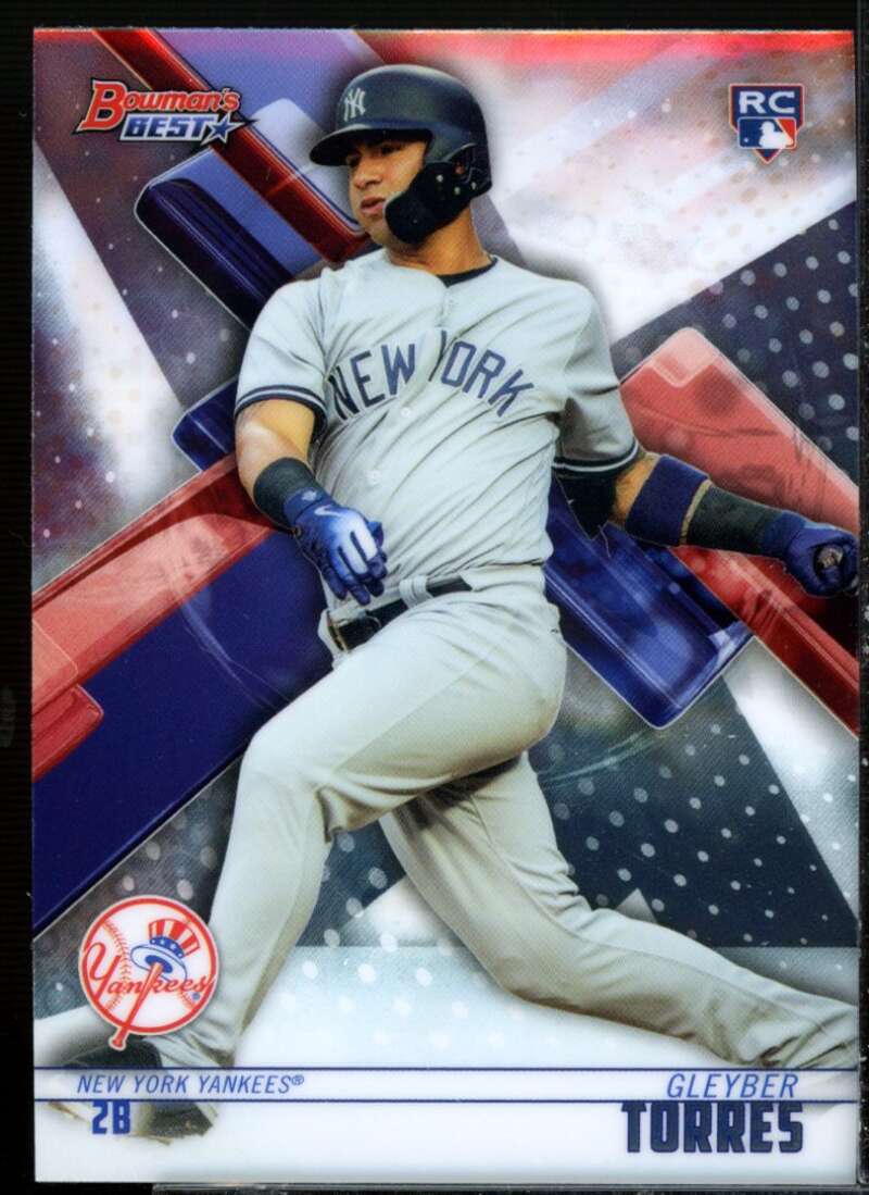 Gleyber Torres Rookie Card 2018 Bowman's Best #50  Image 1