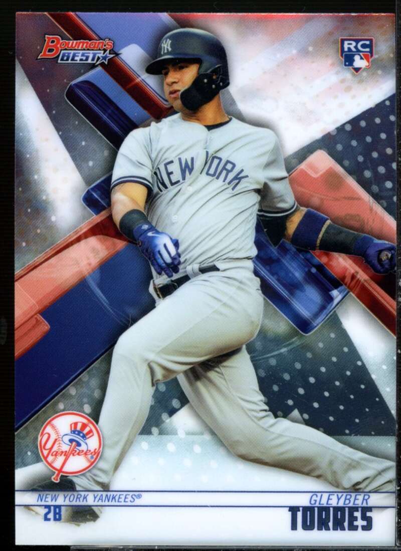 Gleyber Torres Rookie Card 2018 Bowman's Best #50  Image 1