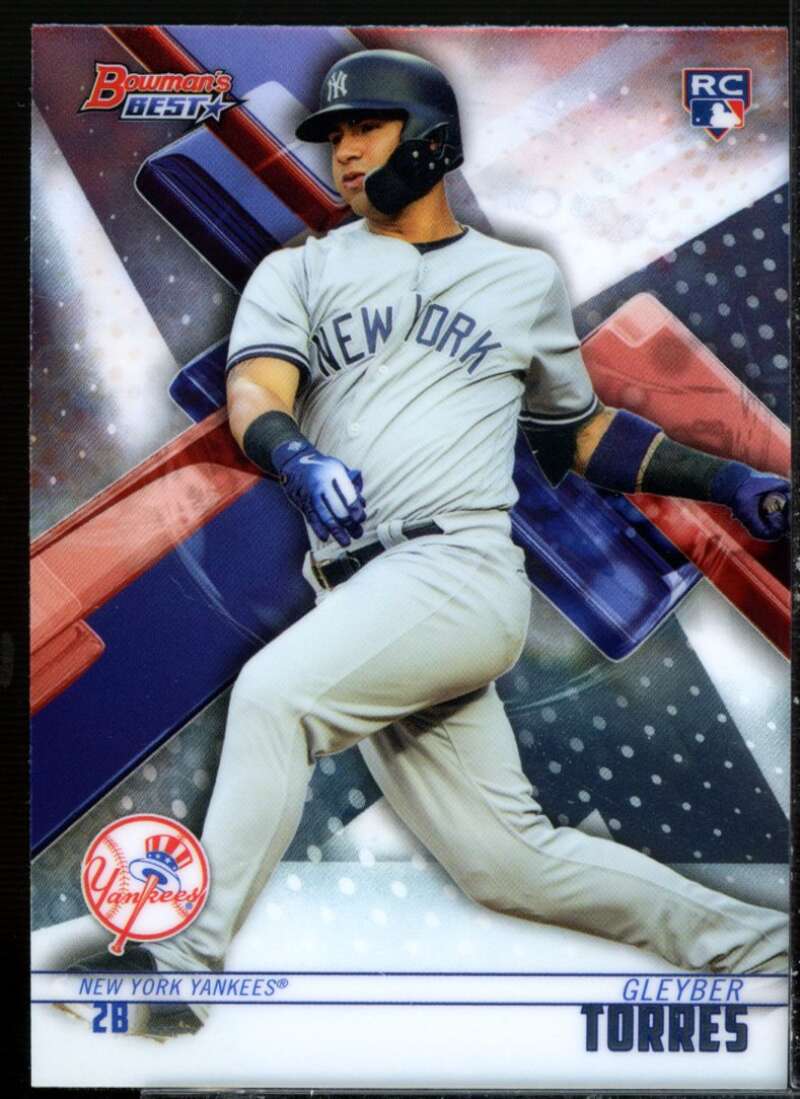 Gleyber Torres Rookie Card 2018 Bowman's Best #50  Image 1