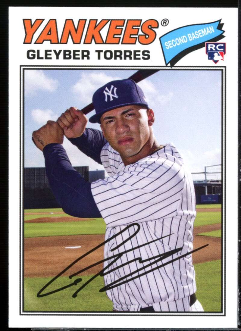 Gleyber Torres Rookie Card 2018 Topps Archives #164  Image 1