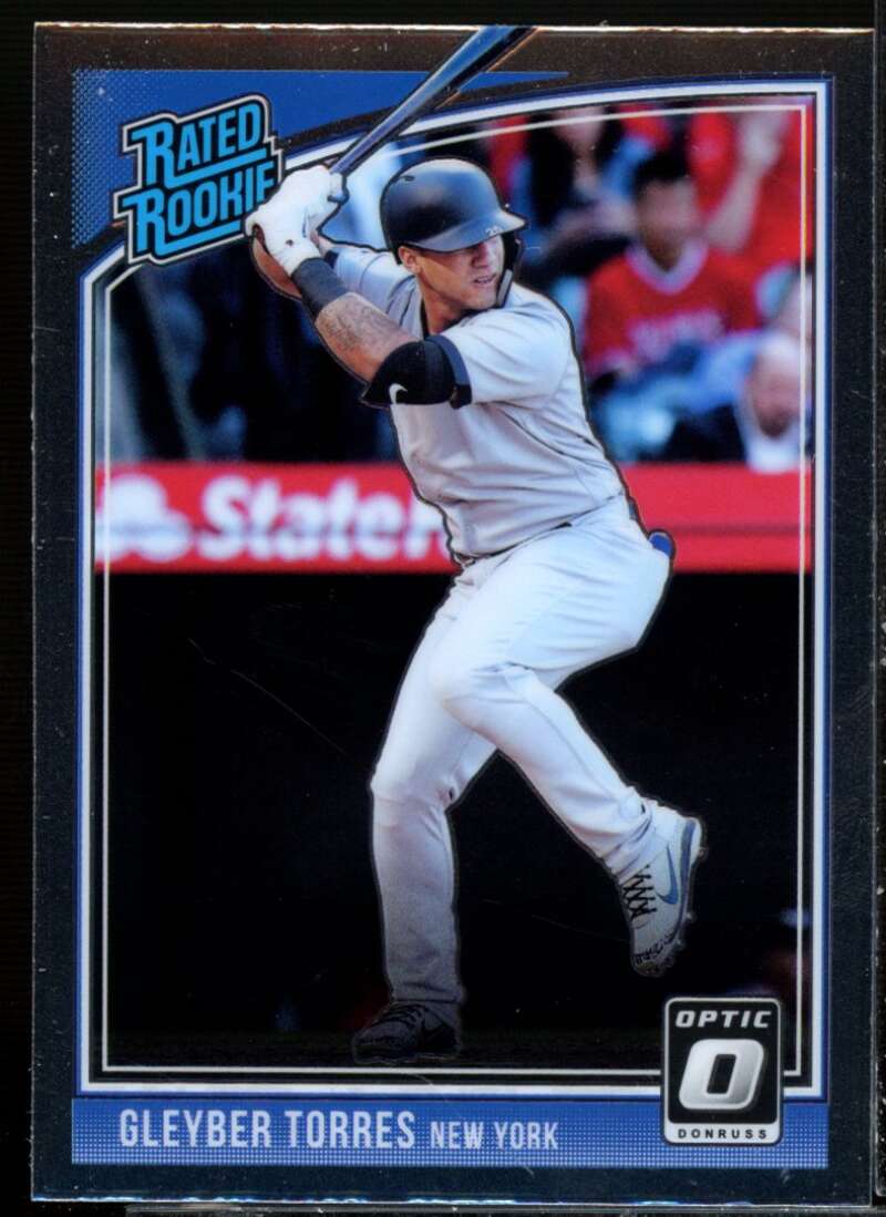 Gleyber Torres RR RC Card 2018 Donruss Optic #65  Image 1