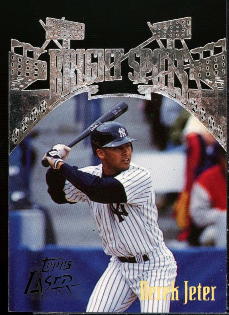 Derek Jeter Card 1996 Topps Laser Bright Spots #2  Image 1
