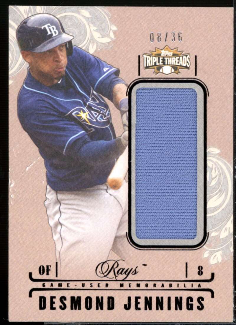 Desmond Jennings Card 2014 Topps Triple Threads Unity Relics #UJRDJ1  Image 1