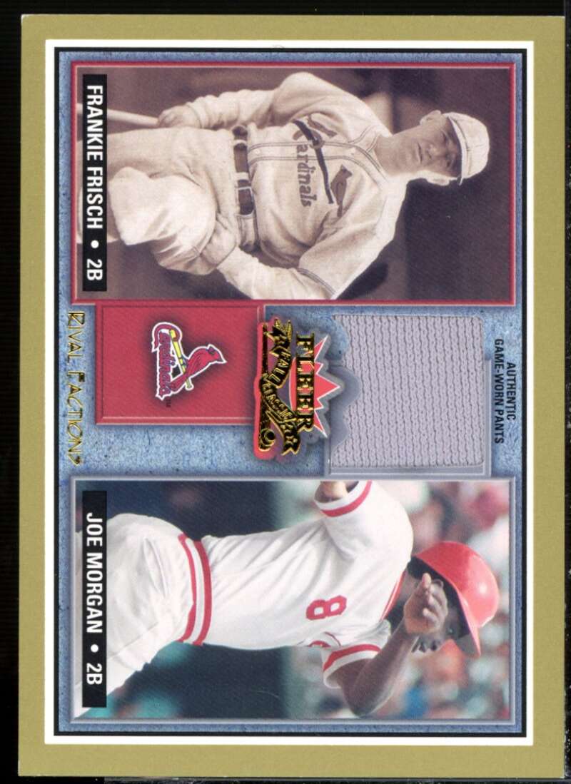 Fra Frisch Pants-Morgan 2002 Fleer Fall Classics Rival Factions Game Used #17  Image 1