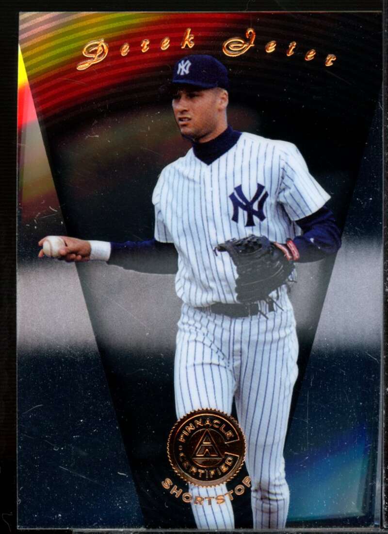 Derek Jeter Card 1997 Pinnacle Certified #51  Image 1