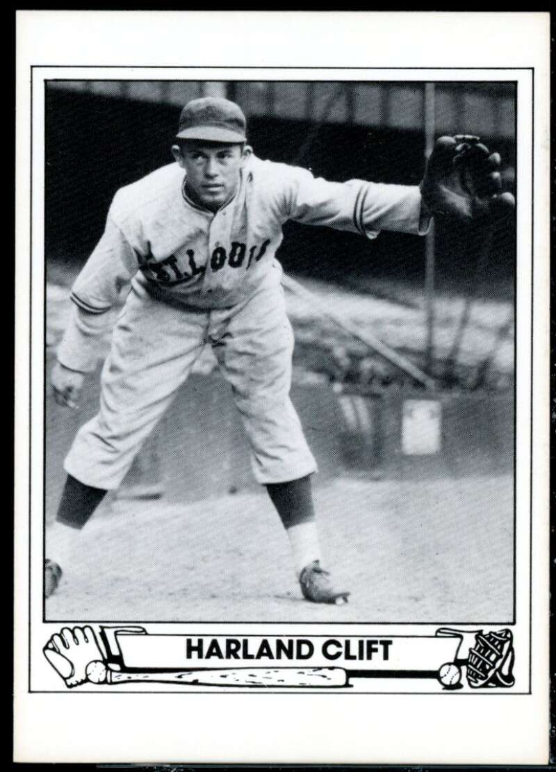 Harland Clift Card 1983 TCMA Playball 1943 #15  Image 1