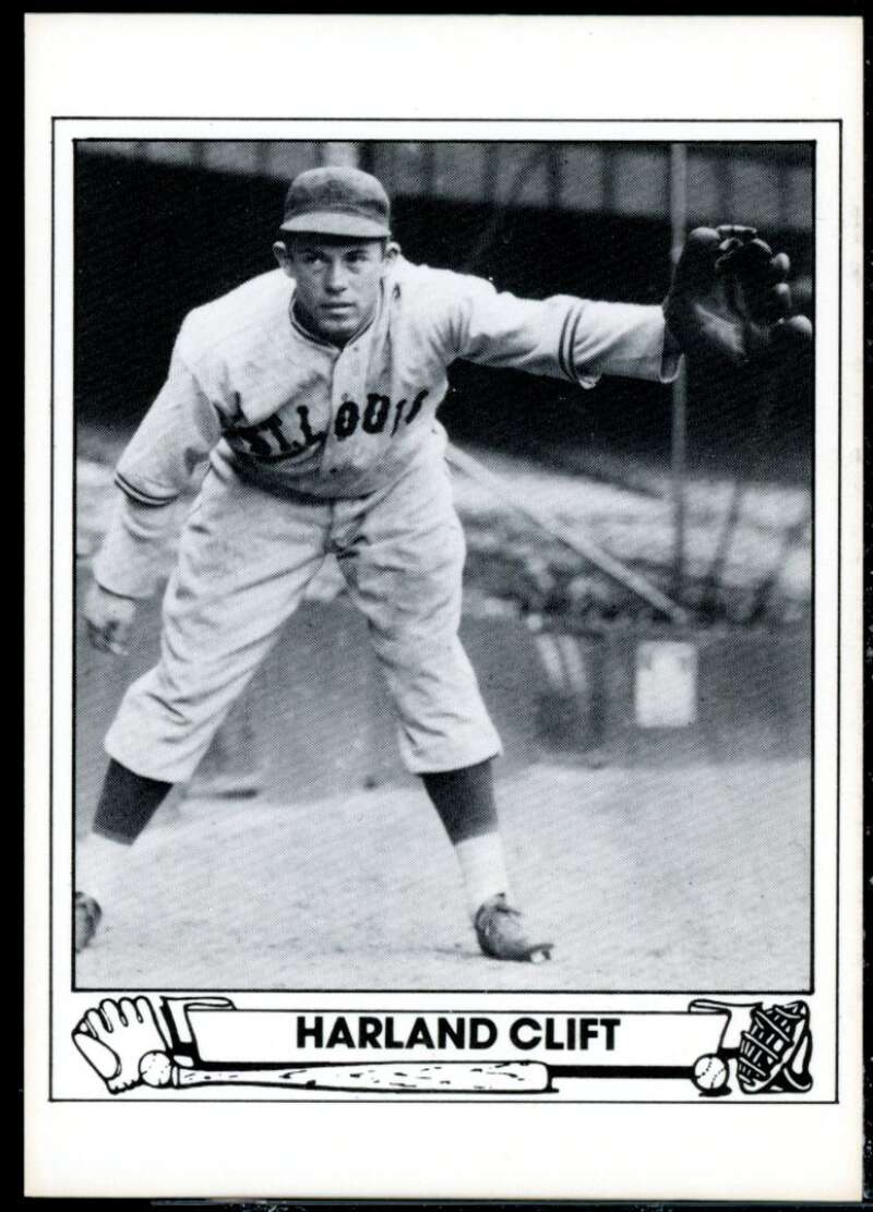 Harland Clift Card 1983 TCMA Playball 1943 #15  Image 1