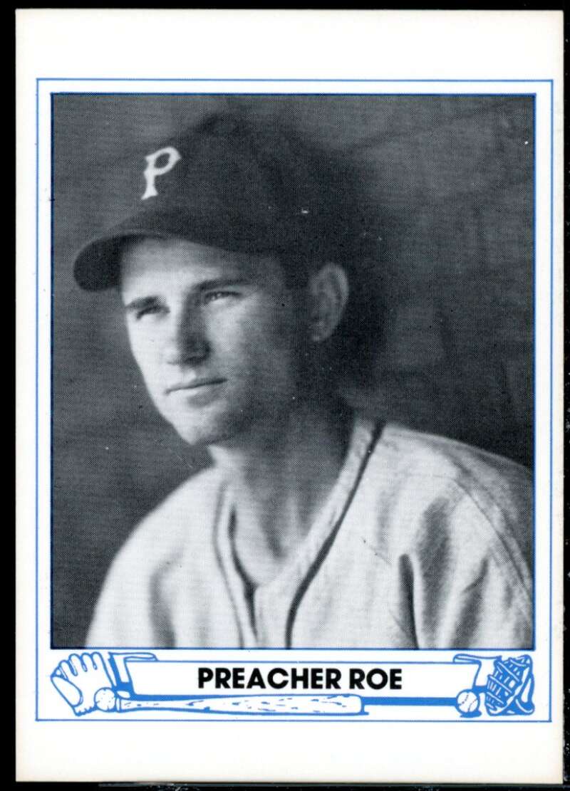 Preacher Roe Card 1983 TCMA Playball 1945 #32  Image 1