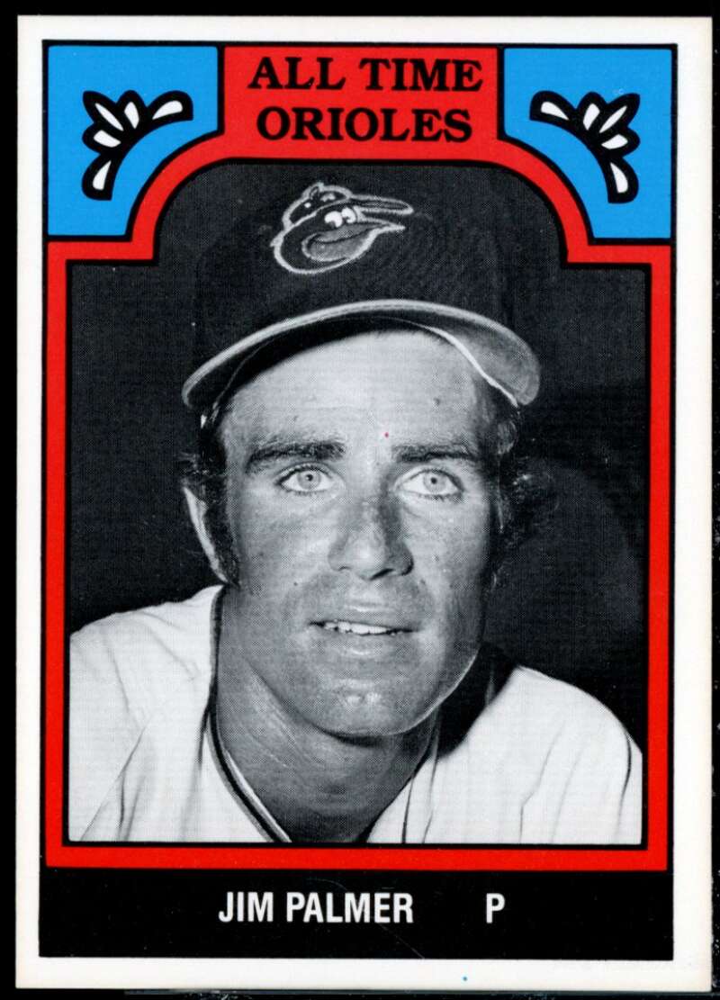 Jim Palmer Card 1986 Orioles Greats TCMA #3  Image 1