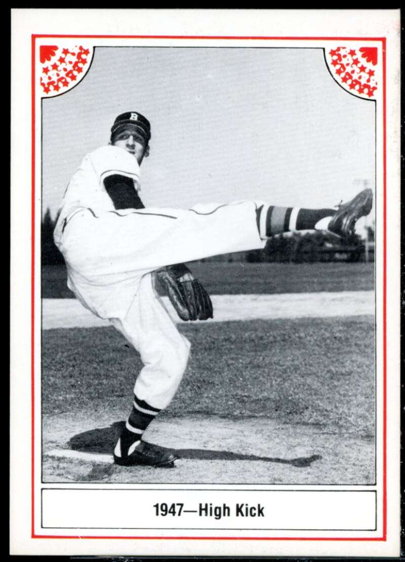 Warren Spahn/1947-High Kick Card 1983 ASA Warren Spahn #2  Image 1